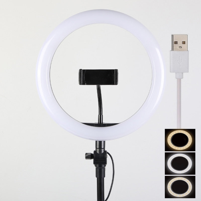 USB Charging New Selfie Ring Light